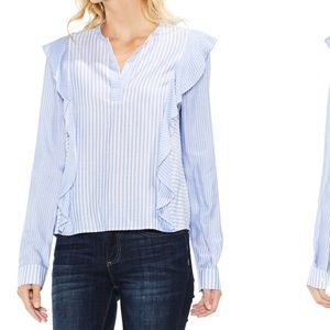TWO BY VINCE CAMUTO Striped Blouse